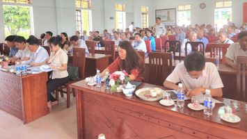Đại biểu HĐND tỉnh tiếp xúc cử tri cụm xã Hùng - Hoàng - Trường và cụm xã Hải - Mỹ - Hồng - Phong tại xã Diễn Hoàng và xã Diễn Hải, huyện Diễn Châu