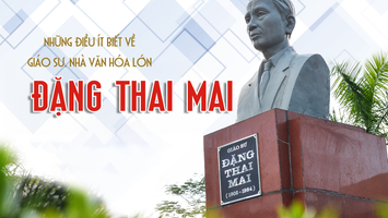 Những điều ít biết về Giáo sư, nhà văn hóa lớn Đặng Thai Mai