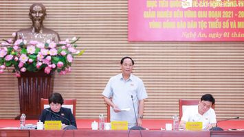 Thượng tướng Trần Quang Phương: Nghệ An cần 'bám trên, sát dưới', xác định khâu đột phá thực hiện 3 chương trình mục tiêu quốc gia