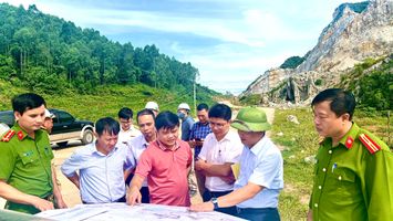 Hội đồng Nhân dân huyện Quỳnh Lưu giám sát công tác quản lý Nhà nước về khoáng sản tại xã Tân Thắng
