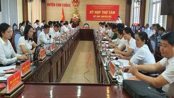 Kết quả nổi bật của HĐND huyện Con Cuông 6 tháng đầu năm 2023