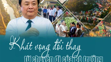 Khát vọng đổi thay từ chuyến đi của Bộ trưởng