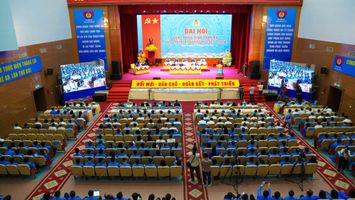 Khai mạc trọng thể Đại hội Công đoàn tỉnh Nghệ An lần thứ XIX, nhiệm kỳ 2023 - 2028