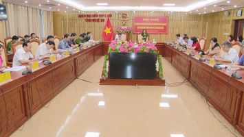 Đoàn đại biểu Quốc hội tỉnh lấy ý kiến góp ý vào các Dự thảo Luật trình kỳ họp thứ 6, Quốc hội khóa XV