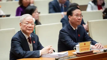 Tổng Bí thư Nguyễn Phú Trọng dự phiên khai mạc kỳ họp Quốc hội bất thường