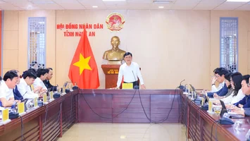 Thường trực HĐND tỉnh Nghệ An tổ chức phiên họp thường kỳ tháng 1/2024