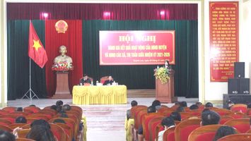 Quỳnh Lưu: Hội nghị đánh giá hoạt động HĐND huyện và HĐND các xã, thị trấn giữa nhiệm kỳ 2021 – 2026