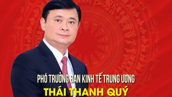 Chân dung tân Phó Trưởng ban Kinh tế Trung ương Thái Thanh Quý