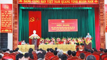 Cử tri huyện Quỳnh Lưu kiến nghị về cấp nước sạch, đền bù giải phóng mặt bằng