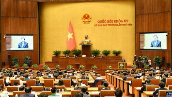 Hôm nay, Kỳ họp thứ Tám, Quốc hội Khóa XV tiến hành hoạt động chất vấn và trả lời chất vấn