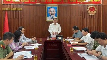 Ban Pháp chế HĐND tỉnh khảo sát về các dự thảo Nghị quyết liên quan đến lực lượng tham gia bảo vệ an ninh, trật tự ở cơ sở tại huyện Nam Đàn