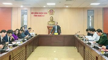 Ban Pháp chế HĐND tỉnh thẩm tra dự thảo Nghị quyết quy định biện pháp cho phương tiện cơ giới đường bộ qua lại biên giới Việt Nam – Lào qua cửa khẩu phụ trên địa bàn tỉnh Nghệ An
