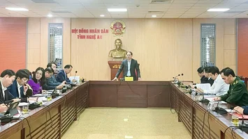 Ban Pháp chế HĐND tỉnh thẩm tra dự thảo Nghị quyết quy định biện pháp cho phương tiện cơ giới đường bộ qua lại biên giới Việt Nam – Lào qua cửa khẩu phụ trên địa bàn tỉnh Nghệ An