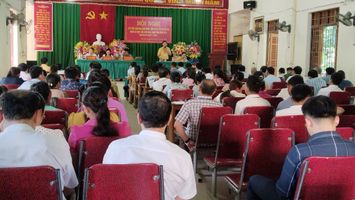 Đại biểu HĐND tỉnh tiếp xúc cử tri tại huyện Con Cuông