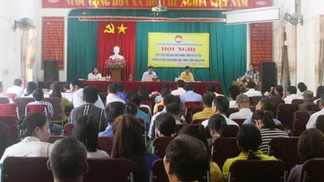 Đại biểu HĐND tỉnh tiếp xúc cử tri tại 2 xã Quỳnh Lâm và Quỳnh Mỹ (Quỳnh Lưu)