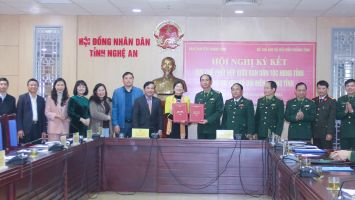Ký kết Quy chế phối hợp giữa Ban Dân tộc HĐND tỉnh và Bộ Chỉ huy Bộ đội Biên phòng tỉnh