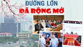 Đường lớn đã rộng mở