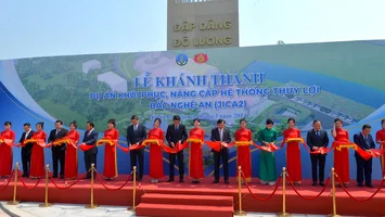 Khánh thành Dự án khôi phục, nâng cấp hệ thống Thủy lợi Bắc Nghệ An (JICA2)