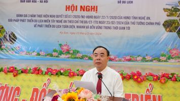 Kiến nghị các giải pháp cho sự phát triển du lịch miền Tây Nghệ An