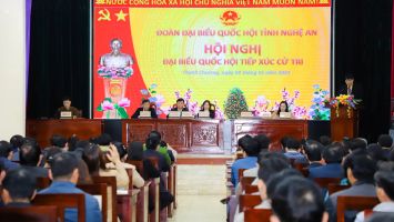 Đoàn ĐBQH tỉnh ban hành Kế hoạch tiếp xúc cử tri năm 2024