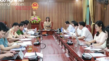 Huyện Nghi Lộc kiến nghị hỗ trợ kinh phí bảo trì, sửa chữa hệ thống đèn tín hiệu, hệ thống điện chiếu sáng