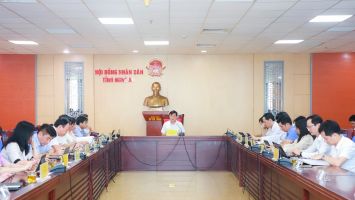 Thường trực HĐND tỉnh Nghệ An họp phiên thường kỳ tháng 3/2024