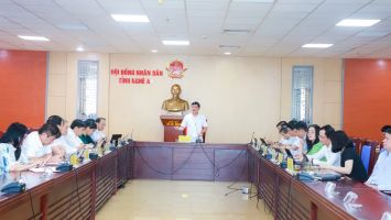 Thường trực HĐND tỉnh Nghệ An thống nhất đổi mới khung thời gian tổ chức kỳ họp thường lệ giữa năm 2024 của HĐND tỉnh