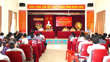Đại biểu HĐND tỉnh tiếp xúc cử tri tại huyện Con Cuông