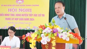Phó Chủ tịch Thường trực HĐND tỉnh tiếp xúc cử tri tại xã Thanh Hòa, huyện Thanh Chương