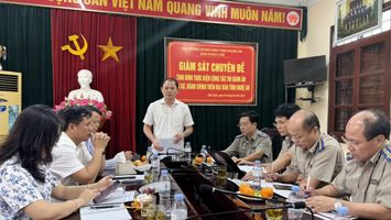 Thực hiện tốt công tác thi hành án dân sự, hành chính để giữ vững ổn định chính trị và trật tự an toàn xã hội tại địa phương