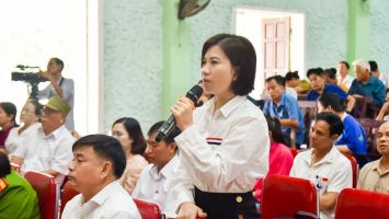 Cử tri Đô Lương đề nghị đẩy mạnh thu hút đầu tư, tạo việc làm cho lao động địa phương