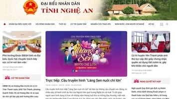 Trang TTĐT Đại biểu nhân dân tỉnh Nghệ An: Vượt 3,5 triệu lượt truy cập trong 4 tháng đầu năm 2024