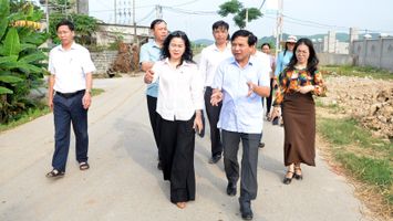 Thường trực HĐND tỉnh giám sát thực hiện Chương trình MTQG xây dựng Nông thôn mới tại Yên Thành