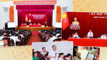 Tiếp tục nâng cao chất lượng, hiệu quả kỳ họp của HĐND tỉnh Nghệ An