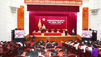 Thông cáo báo chí về kết quả Kỳ họp thứ 21 (kỳ họp thường lệ) HĐND tỉnh Nghệ An khóa XVIII, nhiệm kỳ 2021 - 2026