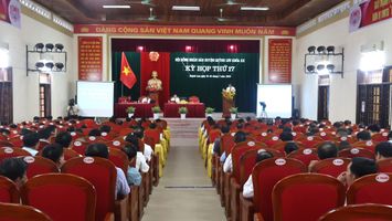 Khai mạc Kỳ họp thứ 17 HĐND huyện Quỳnh Lưu khóa XX, nhiệm kỳ 2021 - 2026