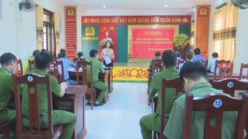 HĐND huyện Diễn Châu giám sát công tác thi hành án treo, phạt cải tạo không giam giữ, phạt cấm cư trú, quản chế và thi hành biện pháp giáo dục tại xã, thị trấn đối với người chưa thành niên