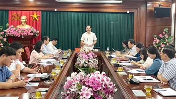 Ban Pháp chế HĐND tỉnh khảo sát về chính sách hỗ trợ đối với cán bộ, công chức, viên chức, người hoạt động không chuyên trách dôi dư do sắp xếp đơn vị hành chính tại huyện Yên Thành
