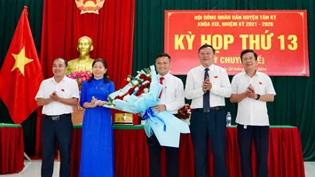 Tân Kỳ: Bầu bổ sung chức danh Phó Chủ tịch Ủy ban nhân dân huyện nhiệm kỳ 2021- 2026