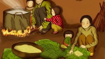 Bếp lửa tuổi thơ