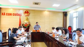 Đoàn giám sát HĐND tỉnh làm việc tại xã Con Cuông về việc giải quyết các kiến nghị của cử tri