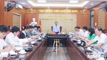 Phó Chủ tịch Thường trực HĐND tỉnh Nghệ An đề nghị tập trung tháo gỡ các vướng mắc để phân bổ và giải ngân nguồn vốn giảm nghèo bền vững