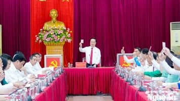 Hội nghị lần thứ I, Ban Chấp hành Đảng bộ tỉnh Nghệ An khóa XX, nhiệm kỳ 2025 - 2030