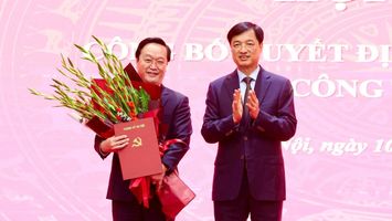 Đồng chí Nguyễn Đức Trung được điều động giữ chức Phó Bí thư Thành ủy Hà Nội