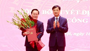 Đồng chí Nguyễn Đức Trung được điều động giữ chức Phó Bí thư Thành ủy Hà Nội