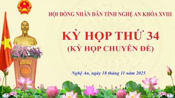 Thường trực HĐND tỉnh Nghệ An triệu tập kỳ họp chuyên đề bầu Chủ tịch UBND tỉnh