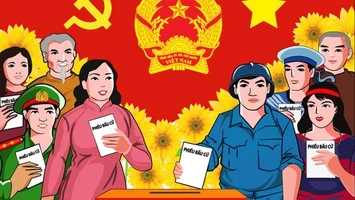 Tuyên truyền kỷ niệm 80 năm Ngày Tổng tuyển cử đầu tiên bầu Quốc hội Việt Nam; 80 năm Ngày bầu cử đầu tiên của HĐND tỉnh Nghệ An.