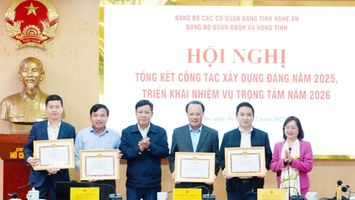 Đảng bộ Đoàn ĐBQH và HĐND tỉnh tổng kết công tác xây dựng Đảng năm 2025, triển khai nhiệm vụ năm 2026
