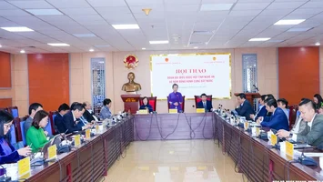 Hội thảo khoa học 'Đoàn đại biểu Quốc hội tỉnh Nghệ An - 80 năm đồng hành cùng đất nước'