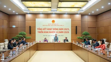 Đoàn ĐBQH tỉnh Nghệ An tổng kết hoạt động năm 2025, triển khai nhiệm vụ năm 2026